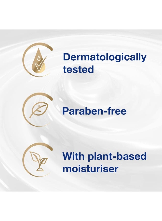 Dove Body Love Silky Pampering Body Cream For All Skin Types Paraben Free|| 24hrs Moisturisation With Plant based Moisturiser Silky Soft Skin 300g - Image 4